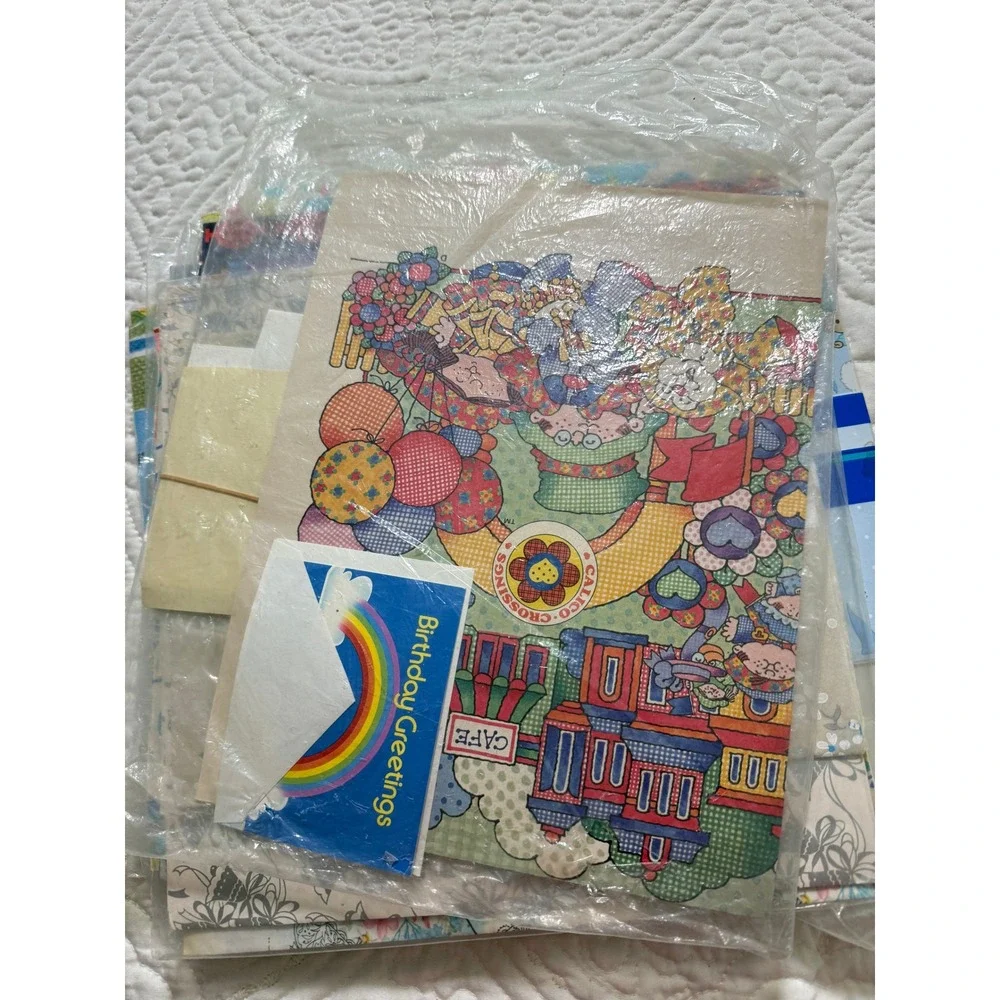 Vintage LOT of Gift Wrap Sheets 10 packs Holiday, birthday, wedding, shower